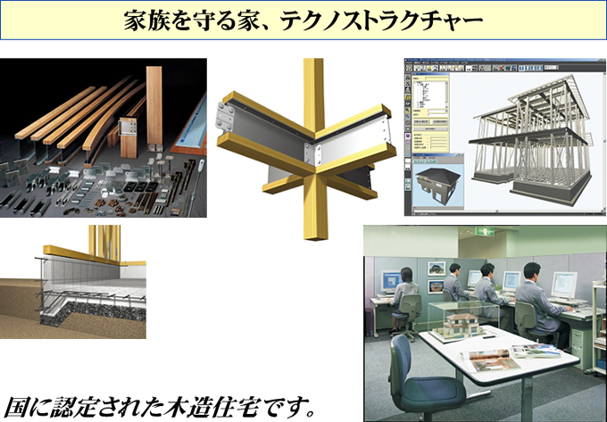 家族を守る家、テクノストラクチャー